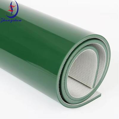 China Cinturão transportador de PVC verde para criação de frangos de aves de capoeira à venda