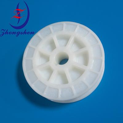 China Layer Chicken Cage Accessories Automatic Feeder Trough Wheel for sale