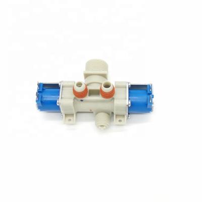 China Electric Genuine Washing Machine Solenoid Water Inlet Valve Dual 2 Way For LG Top Load Gasket USEONG AJU72911004 DC12V for sale