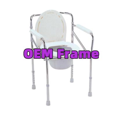 China Inodoro Steel Cheap Older Disabled Plastic Portatil Silla Silla Toilet Bath Commode Aluminum Chair for sale