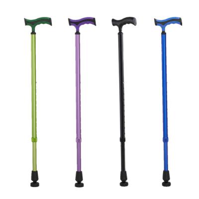 China Adult Walker For Disabled Disabled Elderly Elderly Aluminum Adjustable Foldable Stick Cane Lightweight Aluminum Walking Stick for sale