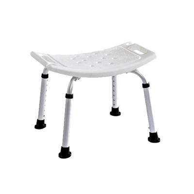 China Aluminum Adjustable Home Medical Shower Bench Transfer Seat Chair Shower Safety Bathroom Use Lightweight Shower Chair for sale