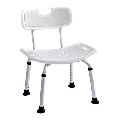 China Aluminum Base Hospital Aluminum Base Elderly Height Anti-Slip Chair Chair Adjustable Chair Shower Seat For Shower Chair for sale