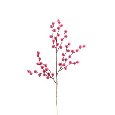 China Foam Berry Christmas Pick Christmas Ornaments Supplies Artificial Decorative Flowers for Home Decor for sale