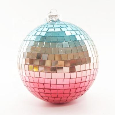 China Foam / Glass Hot Sale Custom Multi Color Mirror Ball Disco Glass for sale