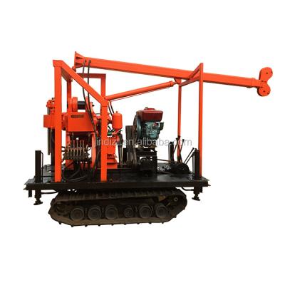 China Construction Material Stores Crawler Type Drilling Rig For Water Well /100m Water Well Drilling Machinery for sale