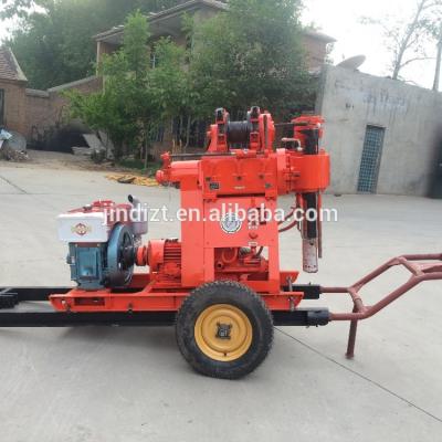 China Ore Water Well Drilling Rig /100m Water Well Drilling Rig 50m 200m for sale