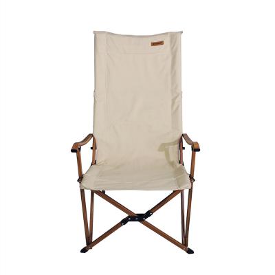 China 2022 New Minimalist Outdoor Folding Chair Portable Aluminum Tube Fishing Chair Backrest Leisure Ultralight Intensified Beach Chair for sale