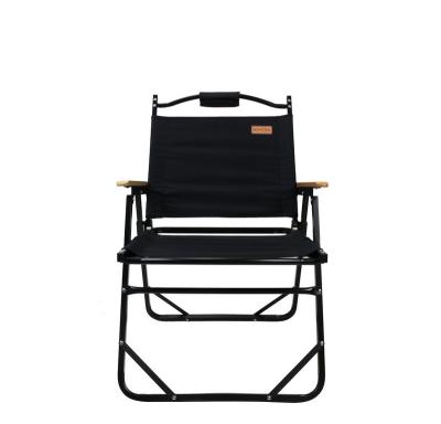 China Modern High Back Beach Leisure Chair Portable Kermit Outdoor Folding Chair Fishing Camping Chair for sale