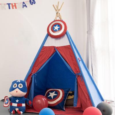 China Easy Setup Deepsleeping Teepee Tent 2022 Boys And Girls Play Tent Princess Castle Children Picnic Tent Indoor Outdoor for sale