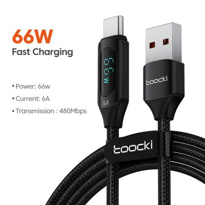 China Wholesale 6A 66W Cable 66W Mobile Phone Accessories Fast Charging High Speed ​​USB To Type C Fast Charging High Speed ​​Data Cables for sale