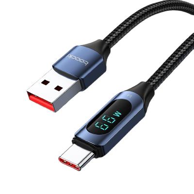 China Wholesale 6A USB Fast Charging Cable 66W High Speed ​​Type-c Fast Charging Phone Charging Data For Xiaomi USB-c Cable for sale