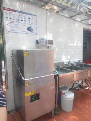 China OEM Commerciële Afwasmachine Op hoge temperatuur Conveyor Hood Type ISO Te koop