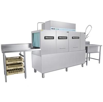 Κίνα Semi Integrated Conveyor Commercial Dishwasher With Safety Features προς πώληση