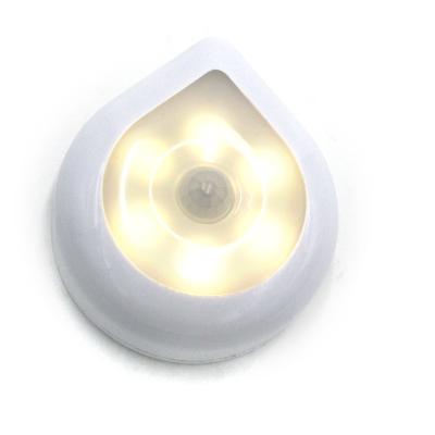 China Modern Led Cabinet Light 6 LED PIR Body Motion Sensor Activated Wall Light Night Light Induction Lamp for sale