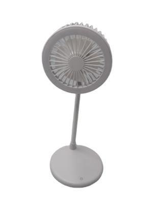 China Modern Goldmore7 18LED desk fan light has three modes with USB rechargeable and portable suit for bedroom and living room in summer for sale