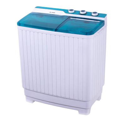 China Wholesale 7.5kgs Factory Direct Household Large Capacity Twin Tub Semi-automatic Multi Purpose Erelectrical Washing Machine With Dryer for sale