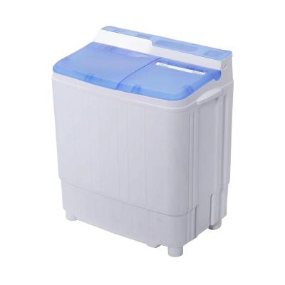 China 2022 Household high quality portable single tube tub small semi automatic twin washing machine for sale