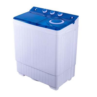 China 2022 Cheap Household Clothes Twin Tub Portable Washing Machine With Function Wash And Spin for sale