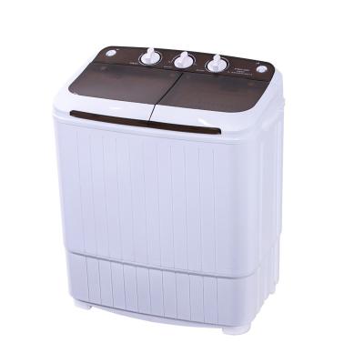 China Household Made In China Gray Semi Automatic Twin Tubs Washing Machine With Spinning Tub for sale