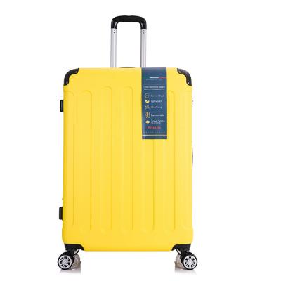 China Fashion NATIONAL Ladies Travel Earth 4 Wheeled Travel Trolley Luggage Suitcasess Set for sale