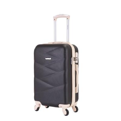 China 2022 Fashionable Brown ABS Case Travel Luggage Bags Suit Cases Carry On Trolley Suitcase 3pcs Hard Sets for sale