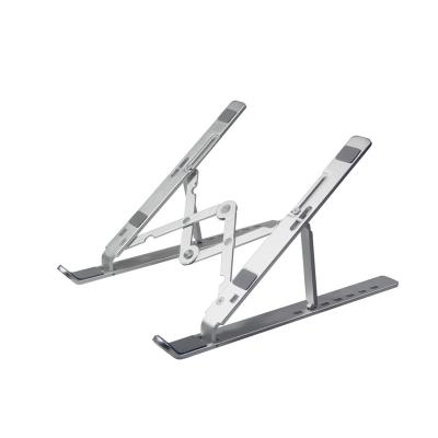 China Ergonomic Adjustable Height Folding Laptop Stand Stand (Alloy Others) 2021 Aluminum Adjustable Portable Folding Laptop Stand For Macbook for sale