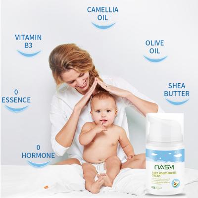 China OEM ODM Anti Aging Strengthen Repair Sensitive Baby Skin Soothe Hydrates Deeply Moisturize Soften Baby Women Face Care Cream for sale