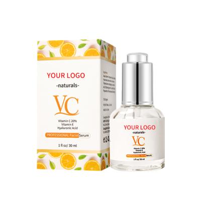 China Skin Revitalizer OEM ODM Private Label Skin Care Whitening Vitamin C Anti Wrinkle Hyaluronic Acid Vitamin E Anti Aging Hydrating Facial Serum for sale