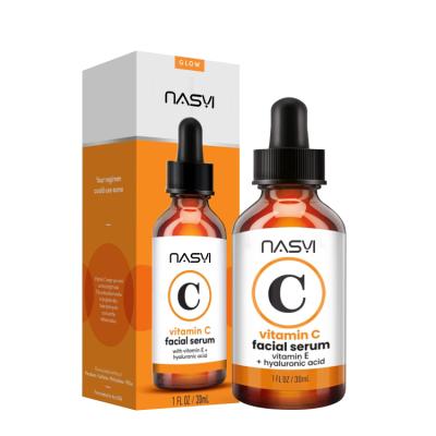 China Pure and Natural Retinol Skin Revitalizer Vitamin C Beauty Skin Care Serum with Hyaluronic Acid VC Serum for sale