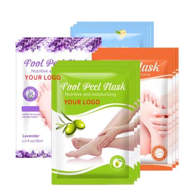 China Natural Organic Foot Skin Care Private Label Moisturzing Moisturizing Whitening Foot Cream Exfoliating Old Horny Skin Rejuvenation Foot Sheet Mask for sale