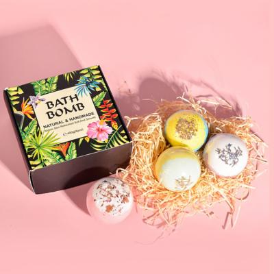 China Natural Scent Cleansing Bath Bombs Handmade Moisturizing Organic Fizzy Shower Steam Bath Bombs for sale