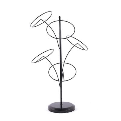 China Jewelry Display Jewelry Props Show Metal Wholesale Parlayer Hanging Hat Display Rack for sale