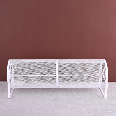 China Jewelry Display Jewelry Show Cabinet Cylindrical Jewelry White Metal Headband Display Holder Black Jewelry Holder Rack Display for sale