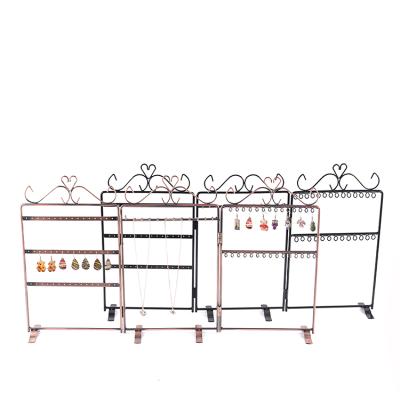 China Jewelry Display Jewelry Display Rack Three Floors Necklace Rack Hair Link Bracelet Stand Multifunctional Jewelry Display for sale