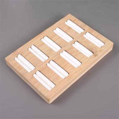 China Fashion Wholesale High Quality Bamboo and Wood Ring Base Jewelry Stand Jewelry Display Rack for sale