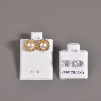 China Wholesale Custom Logo Jewelry Earring Packaging Ring Card Jewelry Packaging Display Card Factory Manufacturer for sale