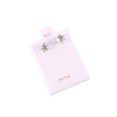 China Custom Logo Earring Cards Ring Blast Jewelry Display Cards Jewelry Packaging Factory Wholesale Wholesale for sale