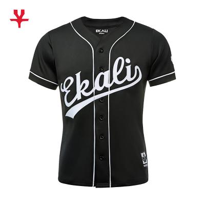 China Custom Made High Quality Embroidery Plus Size 100% Polyester Terry Thin Embroidered Baseball Jersey for sale