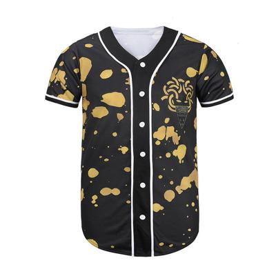 China Plus Size Wholesale 100% Polyester Custom Your Own Design Printing Baseball Shirts Sublimated Baseball Tank Top for sale