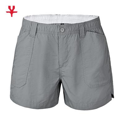 China Anti-wrinkle Designed Utility Polyester Plus Size Summer Womens Shorts With Custom Logo for sale