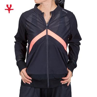 China Fitness Coat Yoga Gym Jacket Workout Sweatshirt Women QUICK DRY Sheathed Sports Jacket for sale