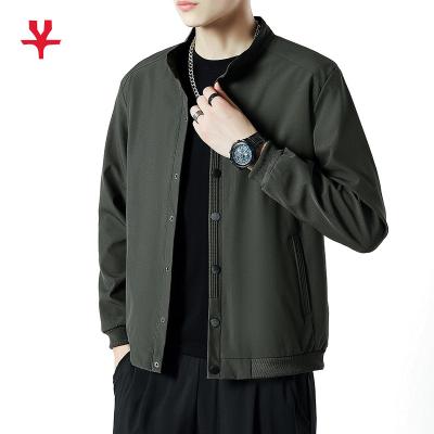 China Sustainable Men's Sportswear Anorak Casual Outdoor Jacket Men's Casual Bomber Stand Collar Jacket for sale