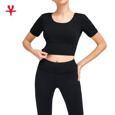 China Hot Selling Seamless Gym Breathable Wear Fitness Clothing Women High Waist Yoga Set Active Wear Sportwear for sale