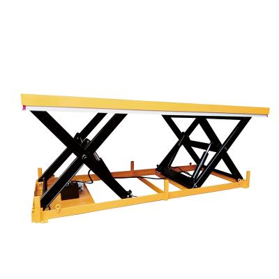 China Hotels 5 Meter Electric Stationary Platform 4000kg Fine Quality 1000kg Hydraulic Scissor Lift Table for sale