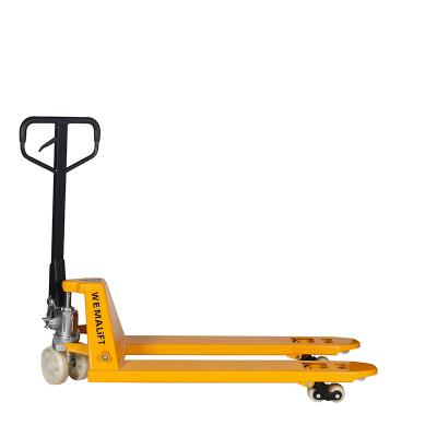 China Hotels Material Handling Tools Hand Forklifts 2.5ton 3ton Fast Lift Pump Hand Pallet Truck Jack for sale