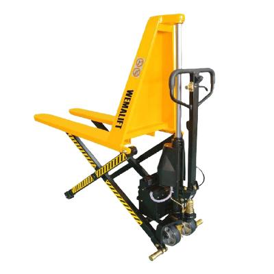 China Hotels Factory Supply Great Price Hydraulic Electric Lifter Hand Scissor Truck Pallet High for sale