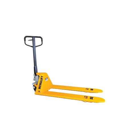 China Eurolift Hotels Factory Supply Hand Pallet Jack 1000/1500kg Hand Pallet Truck For Warehouse Logistics for sale