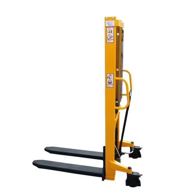 China High Quality Hydraulic High Lift Manual Stacker Forklift Truck Truck Hotels Manual Stacker for sale