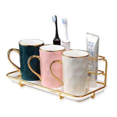 China Hot Item Luxury Bath Top Sanitary Ware Mouthwash Cup Best Price Mouthwash Cup Supplier Accessory Stocked for sale